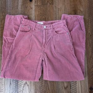 Salmon colored Corduroy Pants